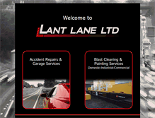 Tablet Screenshot of lantlane.co.uk